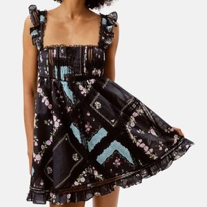 Free People For Love And Lemons Leanne Babydoll Dress